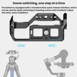 For Sony ZV-E10 II 2nd Generation Camera Cage DSLR Photography Live Streaming Protective Frame Stabilizer Kit - Image 5