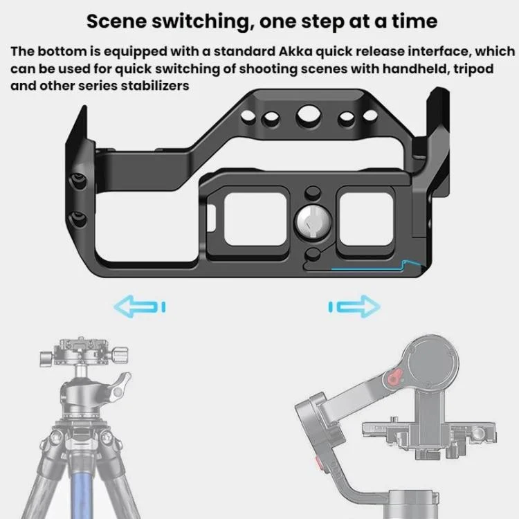 TBD06061978_B4.webp For Sony ZV-E10 II 2nd Generation Camera Cage DSLR Photography Live Streaming Protective Frame Stabilizer Kit - Image 5
