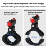 Action Camera Magnetic Quick Release Bike Mount, For GoPro HERO13 Black /12 Black /11 Black/10 Black/9 Black/8 Black - Image 9