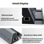 7 In 1 Type-C Docking Station 4K 60Hz Gaming Expansion Dock - Image 8