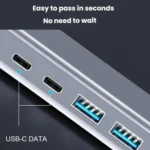 14 In 1  Type-C Docking Station USB HUB Multi Port Hub Laptop Converter - Image 11