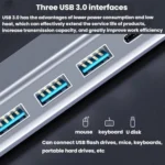 14 In 1  Type-C Docking Station USB HUB Multi Port Hub Laptop Converter - Image 8