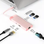 Metal Type-C Docking Station USB HUB Computer Multi Functional Expansion Dock