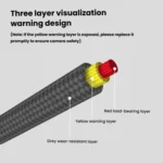 Cwatcun D214 Medium Universal Camera Strap Comfortable Pressure Relieving Camera Strap - Image 5