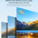 DP To HDMI 8K 60HZ HD Conversion Cable TV Computer Connection Conversion Monitor Projection Cable - Image 3