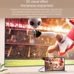 DP To HDMI 8K 60HZ HD Conversion Cable TV Computer Connection Conversion Monitor Projection Cable - Image 9