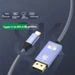 Type-C To DP1.4 8K 60Hz HD Unidirectional Adapter Cable Computer Gaming Console Monitor Mobile Phone Video Connection Cable - Image 2