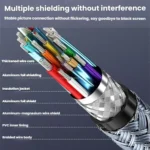 Type-C To DP1.4 8K 60Hz HD Unidirectional Adapter Cable Computer Gaming Console Monitor Mobile Phone Video Connection Cable - Image 4