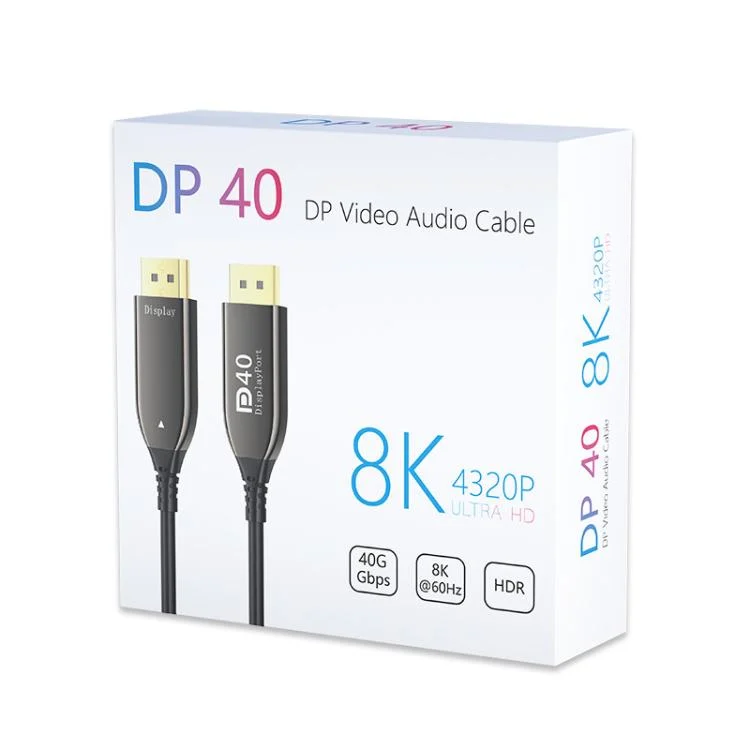 TBD06062248_B15.webp DP2.1 Male To Male 8K 60Hz HD Fiber Optic Cable For TV Computer Monitors Projectors - Image 16