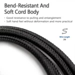 2m Tuning Edition Headphone Cable For Sennheiser GAME ONE / GAME ZERO / PC 373D / GSP350 / GSP500 / GSP600 - Image 7