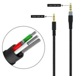For Kingston HyperX Cloud Alpha / Mix 3.5mm Male To Male Headset Recorder Cable - Image 3