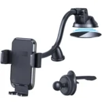 Tronwin JY02 Flexible Arm Dashboard Windshield Car Phone Holder Adjustable Suction Cup Mount