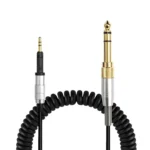 2.5mm To 3.5mm+6.35mm Plug 1.5m Spring-Loaded Headphone Cable,For Sennheiser HD6 / HD8 / HD7 / HD598 - Image 2