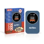 4G/5G Portable WiFi Hotspot 300Mbps Mobile Router With Time Display, 3000mAh Built-In Battery - Image 7