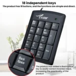 Little Kangaroo DS-9018 Wired Mini Digital Keypad Securities Banking Accounting Keyboard - Image 3