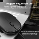 Little Kangaroo DS-919 Anti-Static Anti-Interference Wired Mouse Business Industrial Slim Mouse - Image 3