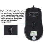 Little Kangaroo DS-911 1200DPI Ambidextrous Wired Laptop Mouse Desktop Mouse For Office & Home Use - Image 3