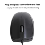 Little Kangaroo DS-911 1200DPI Ambidextrous Wired Laptop Mouse Desktop Mouse For Office & Home Use - Image 5