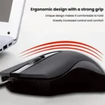 Little Kangaroo DS-917 1000DPI Ergonomic Optical Wired Mouse Laptop Mouse For Office Gaming - Image 3
