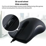 Little Kangaroo DS-917 1000DPI Ergonomic Optical Wired Mouse Laptop Mouse For Office Gaming - Image 5