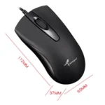 Little Kangaroo DS-917 1000DPI Ergonomic Optical Wired Mouse Laptop Mouse For Office Gaming - Image 10