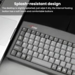 Little Kangaroo DS-9827 88 Key Wired Keyboard With Magnetic Ring Laptop Industrial Office Keyboard - Image 4