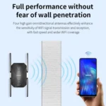 COMFAST CF-XR181 WiFi 6 Dual-Band 1500Mbps Wireless Signal Booster Gigabit Wireless Repeater - Image 8