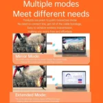 HDMI Wireless Transmitter 50M Signal Extension 1080P WIFI Computer Wireless Casting Same Screen, Transmitter + Receiver - Image 11