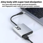 USB3.0+Type-C To Dual HDMI Extender 4K 60HZ Dual Screen Heterodyne HD Video Converter - Image 2