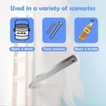 Portable Multi-Function Crowbar Self-Defense Bottle Opener Keychain - Image 3