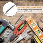 Portable Multi-Function Crowbar Self-Defense Bottle Opener Keychain - Image 4