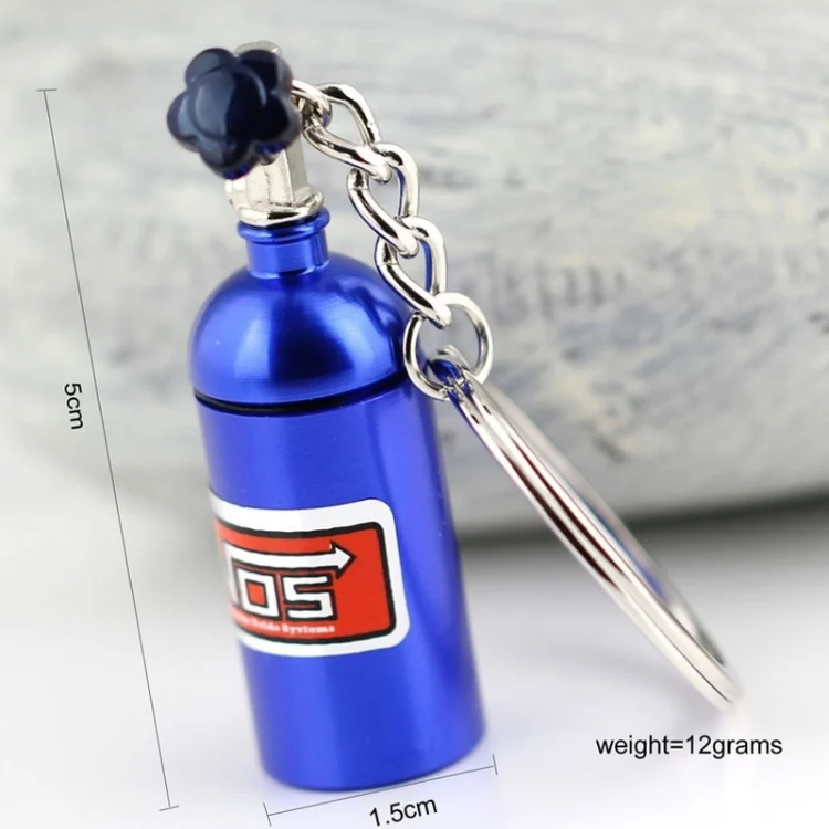 TBD060635001A_2.webp 2 PCS Fashion Metal Keyring Car Keychain Auto Key Chain Key Ring - Image 3