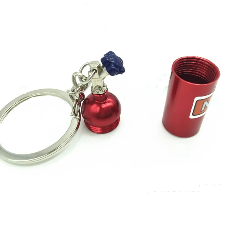 TBD060635001A_3.webp 2 PCS Fashion Metal Keyring Car Keychain Auto Key Chain Key Ring - Image 4