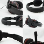 Wired Headphone 3.5mm Gaming Music Microphone For PS4 Play Station 4 Game PC Chat - Image 5