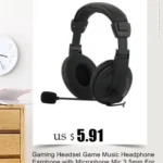 Wired Headphone 3.5mm Gaming Music Microphone For PS4 Play Station 4 Game PC Chat - Image 6