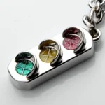 3D Keyfob Keychain Traffic Signal Lamp Classic Key Rings Car Key Chain - Image 5
