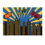 2.1m x 1.5m Children's Birthday Party Cartoon Photography Background Cloth - Image 2