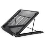 Portable Desktop Folding Cooling Metal Mesh Adjustable Ventilated Holder - Image 2