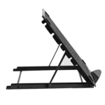 Portable Desktop Folding Cooling Metal Mesh Adjustable Ventilated Holder - Image 3