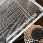 Portable Desktop Folding Cooling Metal Mesh Adjustable Ventilated Holder - Image 5