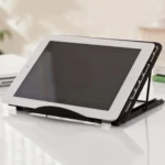 Portable Desktop Folding Cooling Metal Mesh Adjustable Ventilated Holder - Image 6