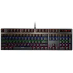 Rapoo V500 PRO Mixed Light 104 Keys Desktop Laptop Computer Game Esports Office Home Typing Wired Mechanical Keyboard - Image 2