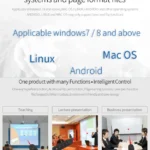 Rechargable RF 2.4G Wireless Presenter with Air Mouse PowerPoint Remote Control - Image 9