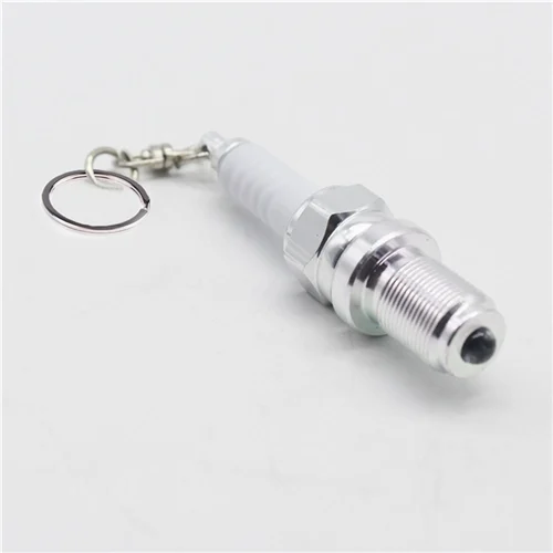 TBD0849951_2.webp 2 PCS Casual LED Key Chain Spark Plug Key Chain Keychain Car Parts Keyring Car Styling Accessories Decoration - Image 3
