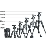 BEXIN Mate 10 Mobile Phone Camera Desktop Aluminum Alloy Tripod Mount Live Broadcast Selfie Stick Tripod - Image 4