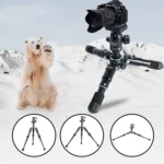 BEXIN Mate 10 Mobile Phone Camera Desktop Aluminum Alloy Tripod Mount Live Broadcast Selfie Stick Tripod - Image 8