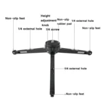 BEXIN Pocket Mini Metal Desktop Tripod Mount Live Broadcast Tripod - Image 5