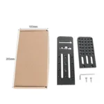 BEXIN L130C L-shaped Vertical Clapper Hydraulic Pan/tilt Tripod Quick Release Plate for DJI RONIN-S Gimbal - Image 4