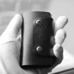 2 PCS Leather Car Key Cover Key Case - Image 3