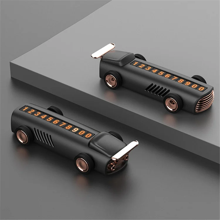 TBD0911932_1.webp Temporary Parking Number Plate For Car With Hidden Car Card Multifunctional Car Perfume Decoration - Image 2